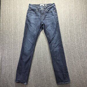 Departwest Trooper Jeans Mens 30R Dark Wash Stretch Slim Fit Tapered DWD2448